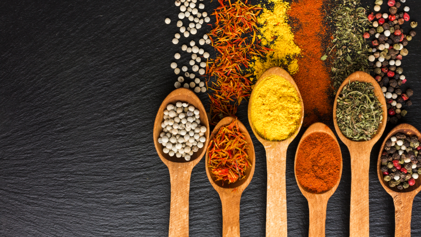 Why do you have to use organic herbs and spices in your food?